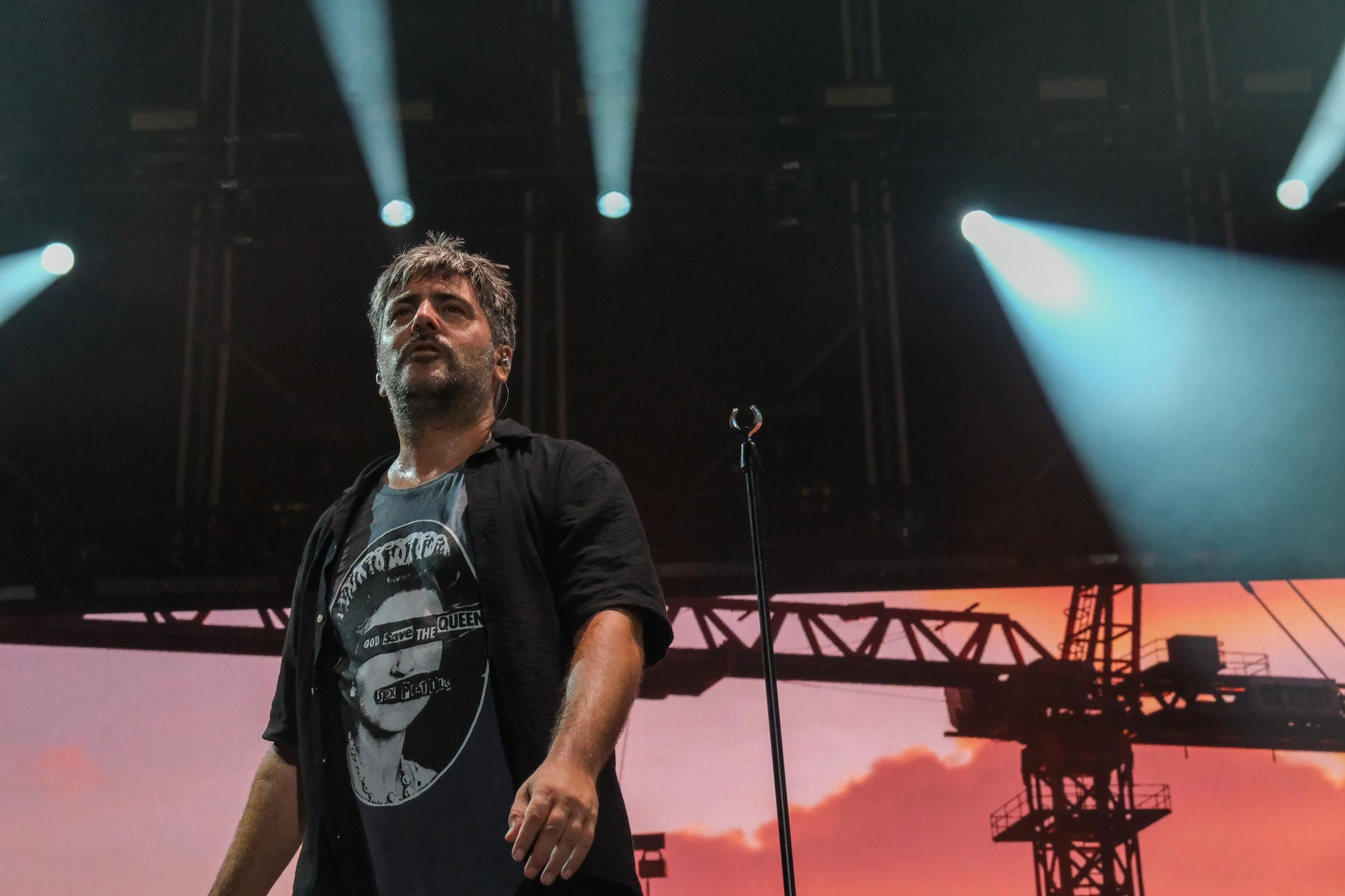 Momentos del concierto de los hermanos Muñoz (Estopa) en el recinto Marenostrum Fuengirola
