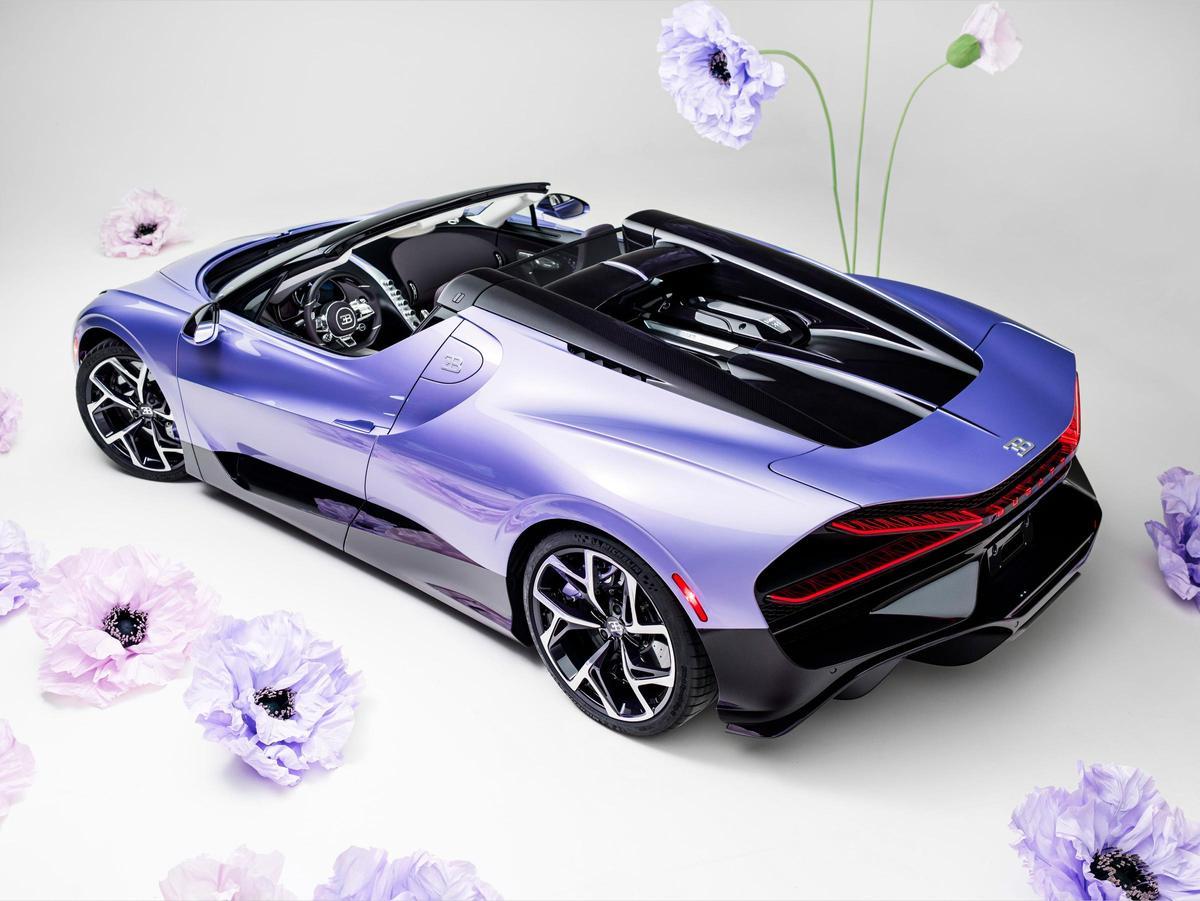 Bugatti W16 Mistral ‘Caroline’: una edición exclusiva con toque sentimental