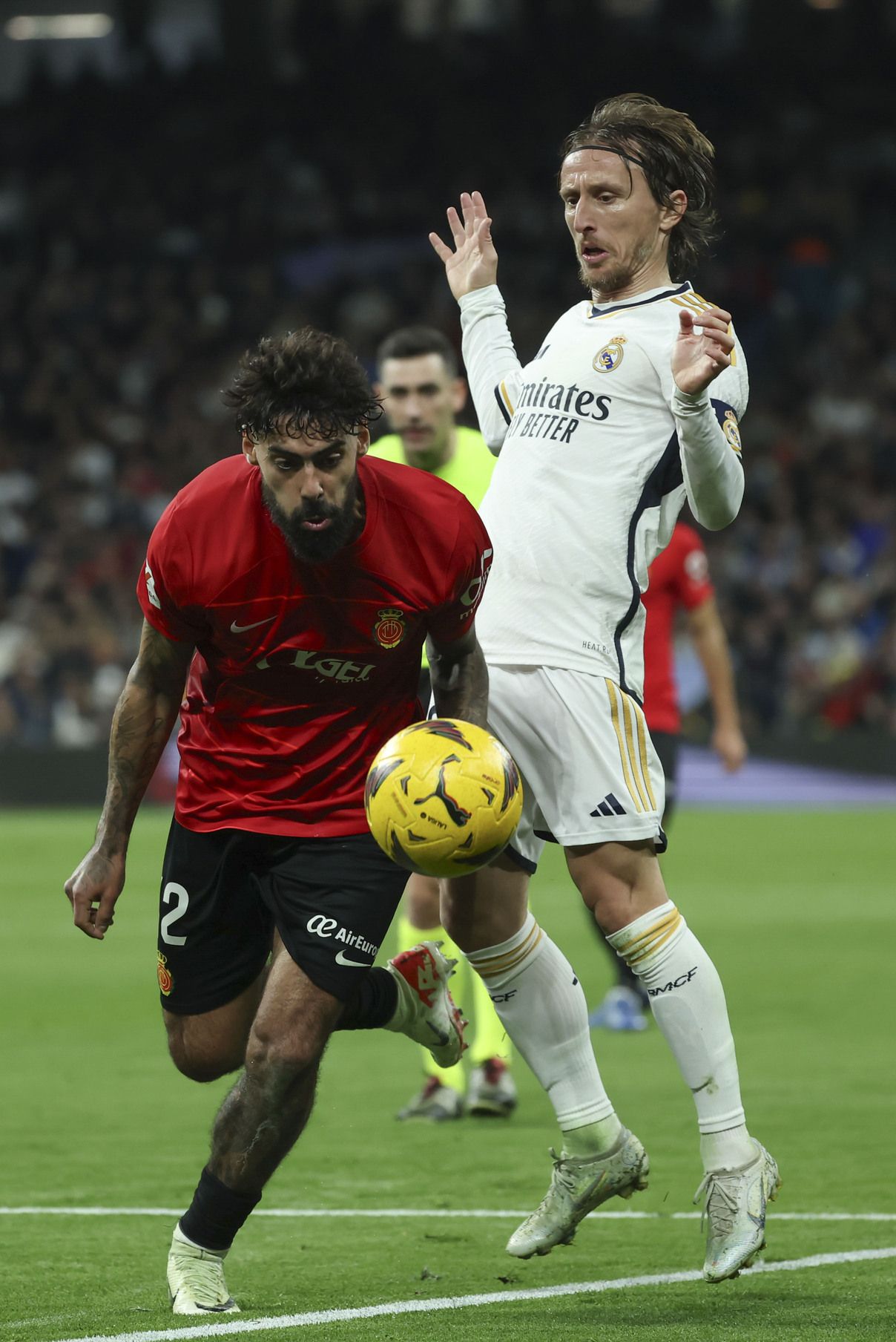 Real Madrid-Real Mallorca, en imágenes