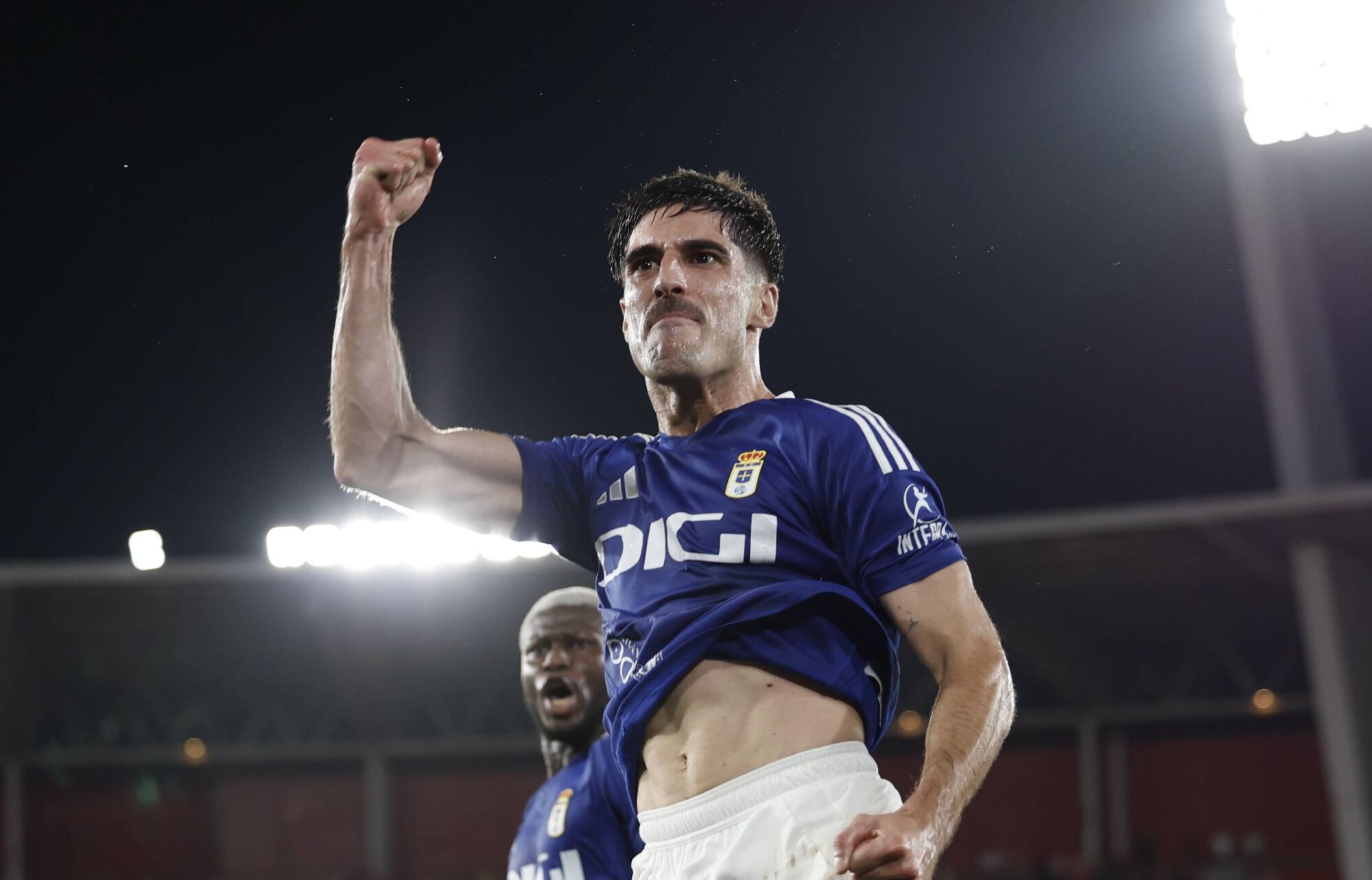 Así fue el primer partido del play-off entre el Almería y el Real Oviedo