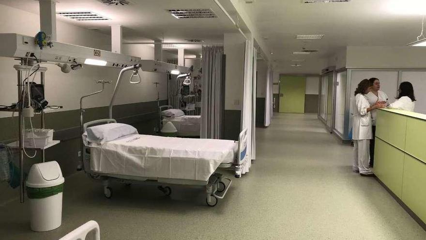 El servicio de cuidados postquirúrgico del Hospital Comarcal do Salnés. // FdV