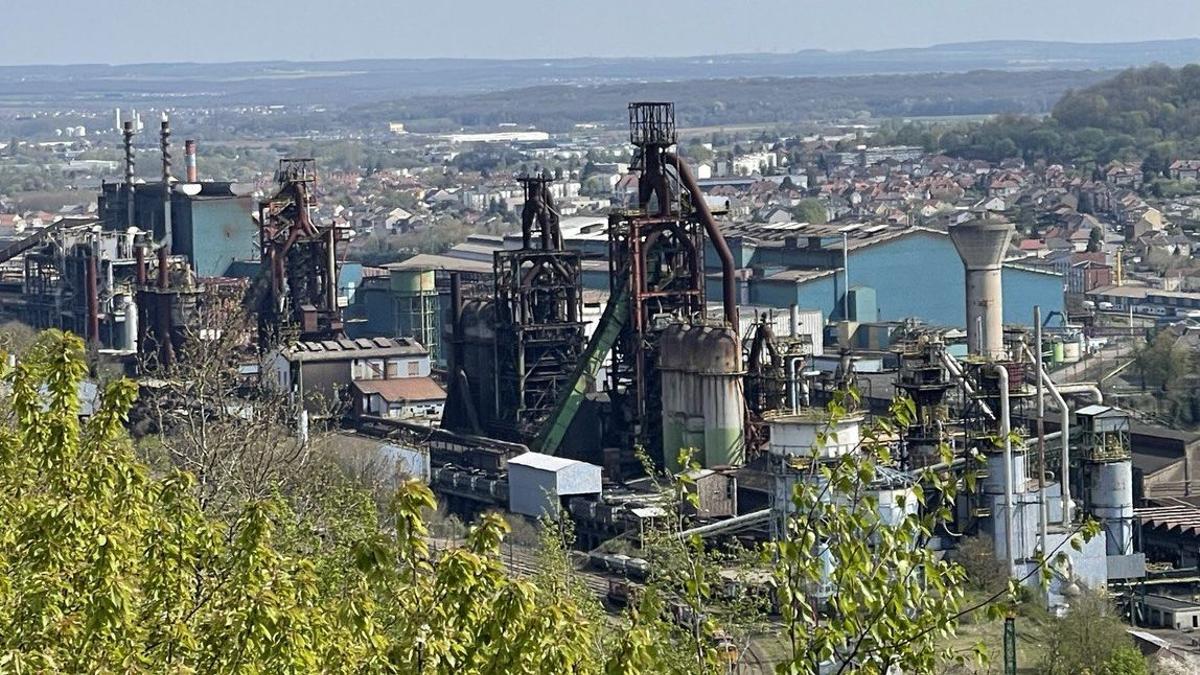 La antigua fábrica de Arcelor Mittal de Hayange.