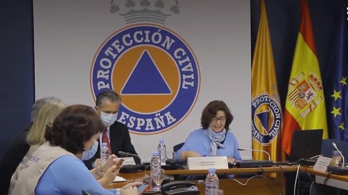 La subsecretaria de Interior, Isabel Goicoechea, preside la primera reunión del Centro de Coordinación para la Operación Paso del Estrecho.