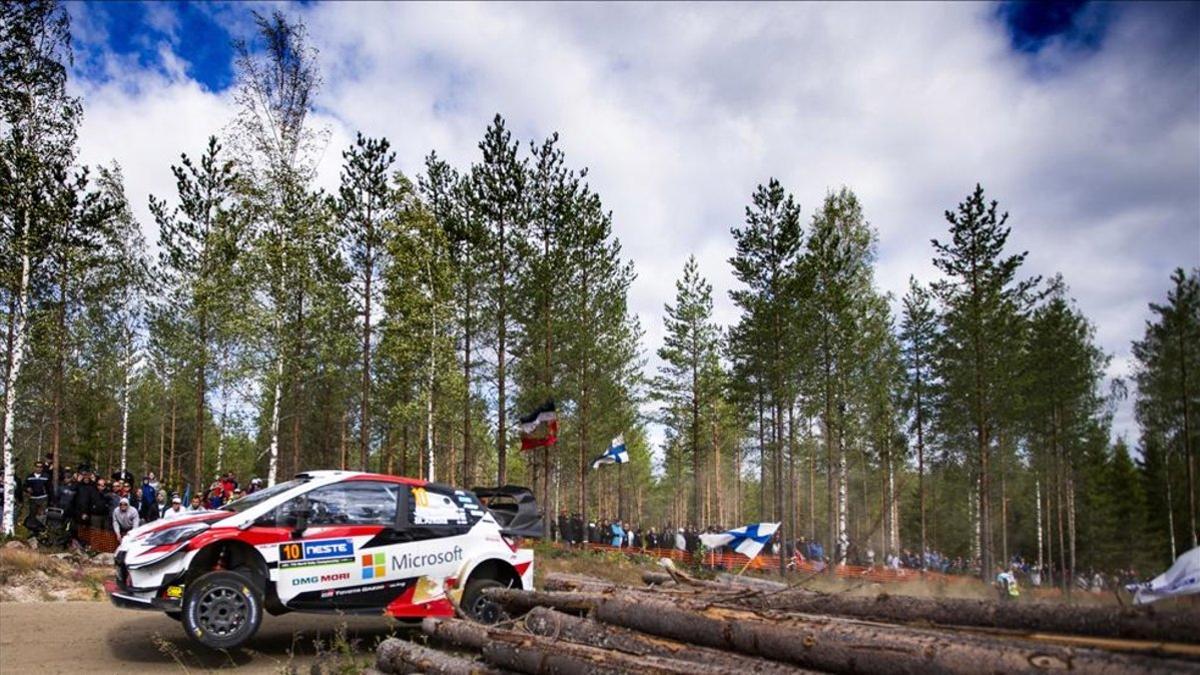 Latvala y Toyota mandan en Finlandia