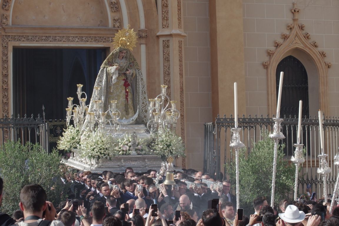 Las imágenes de la procesión de la Virgen de la Trinidad