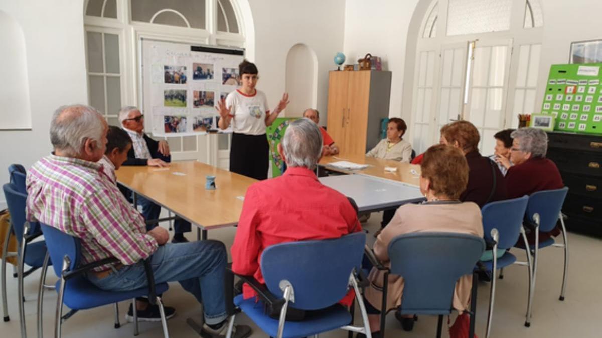 Una actividad de la asociación en Toro.