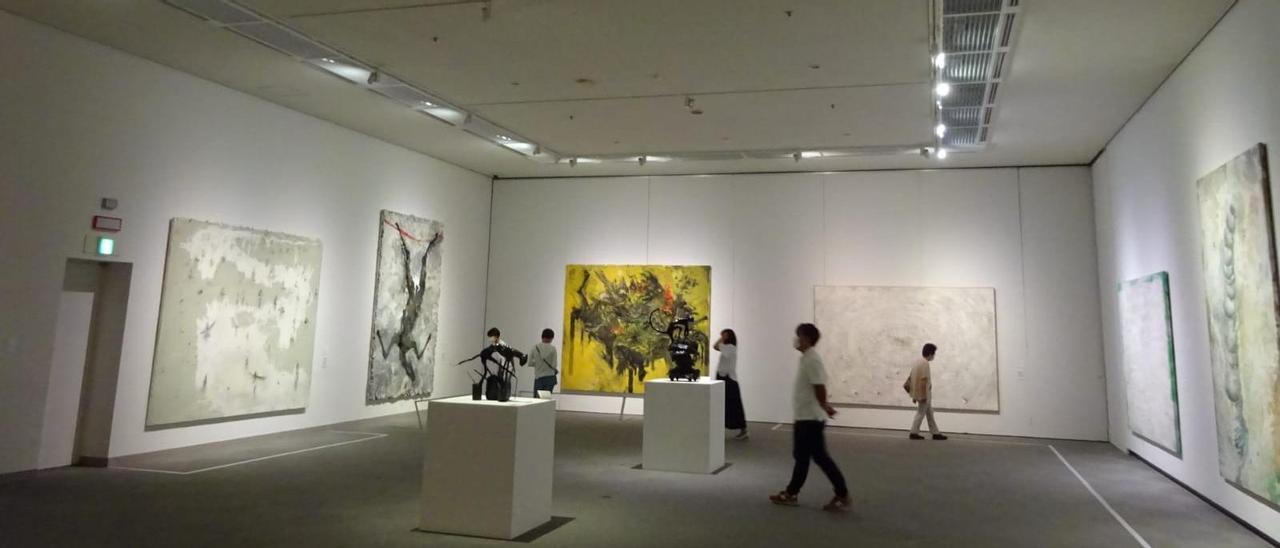 Miquel Barceló en el museo de Mie (Japón)