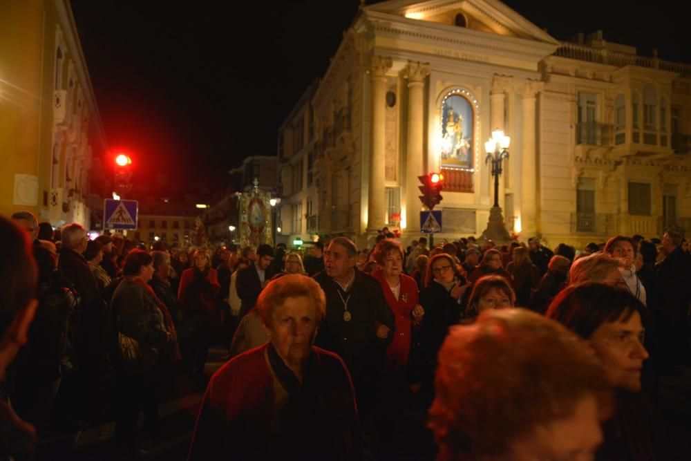 La Fuensanta llega a la Catedral