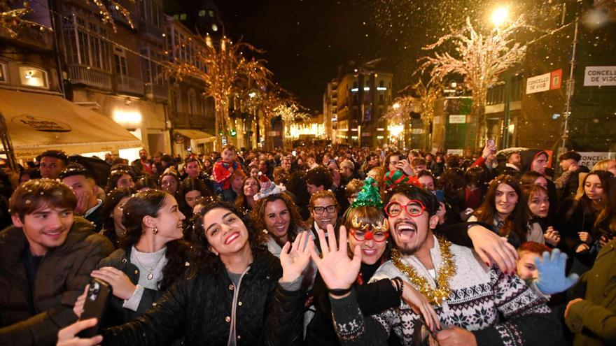 La Navidad llega a Vigo con ilusión impermeable