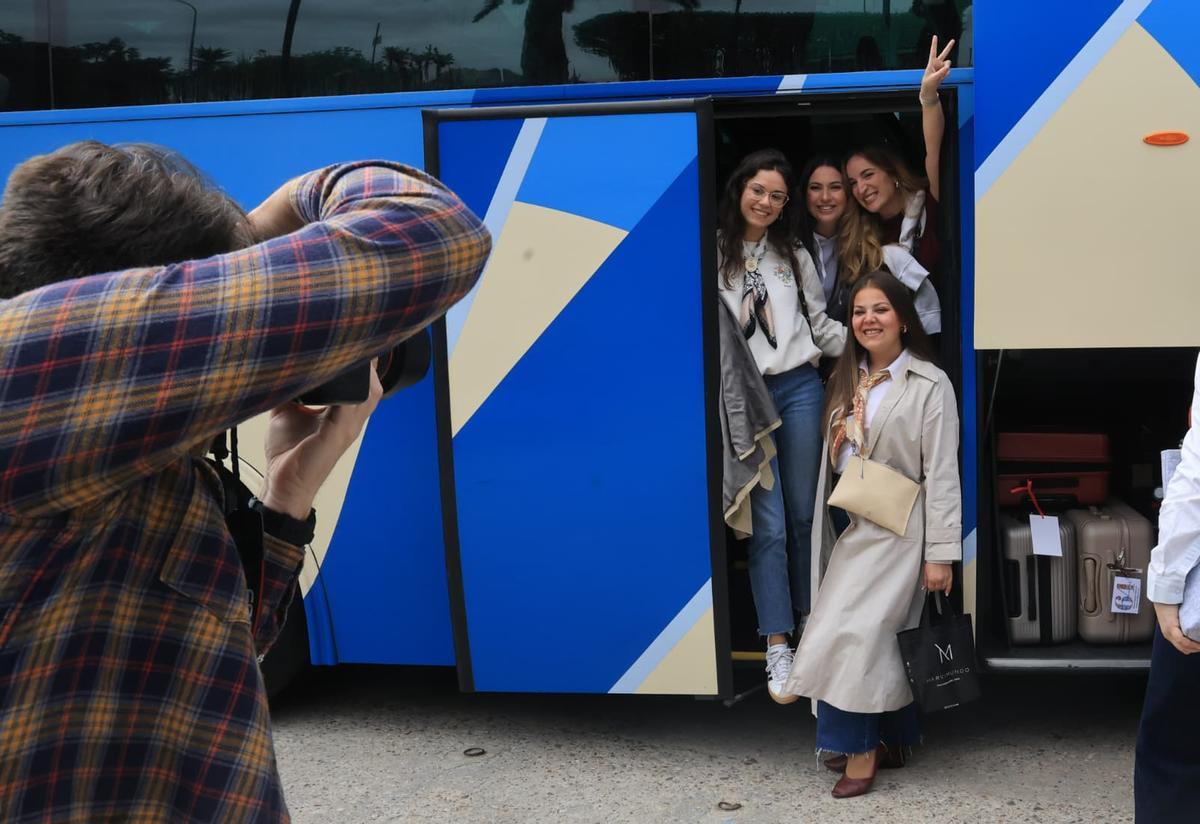 Las candidatas a Bellea del Foc 2026 se marchan de Toledo