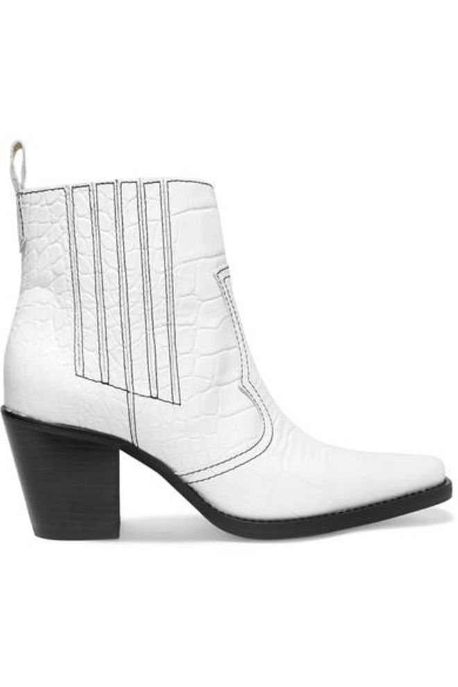 Botines cowboy de Ganni