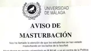 "Aviso de Masturbación" en la UMA: el bulo viral que ya ha infectado varias universidades