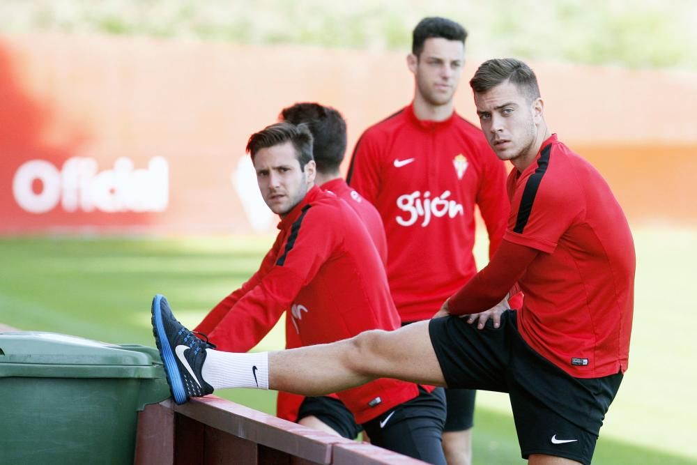 Entrenamiento del Sporting