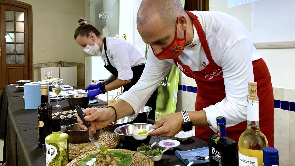 El delegado nacional de la Selección Española de Cocina Profesional, Daniel García Peinado.