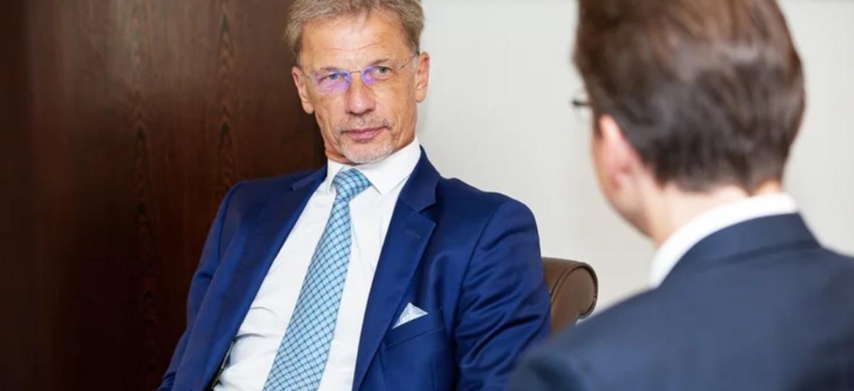 Boris Vujčić, gobernador del Banco Nacional de Croacia (HNB).