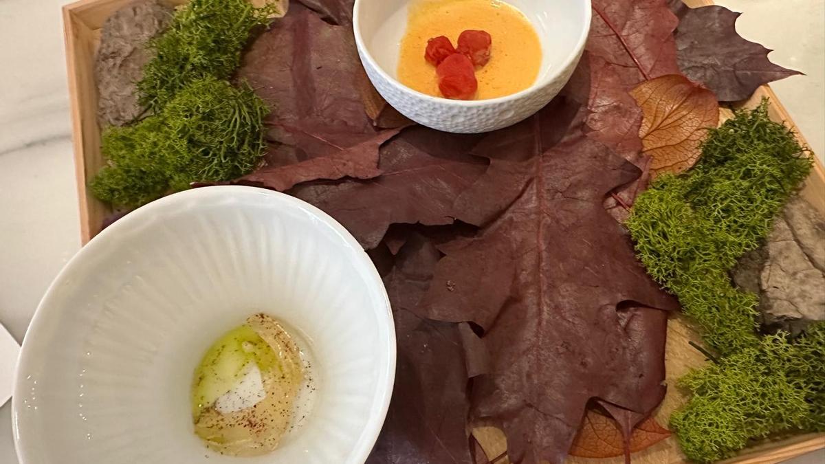 'Prueba de sonido. Hassun', el plato preparado por el chef Luis Caballero de Playing Solo.