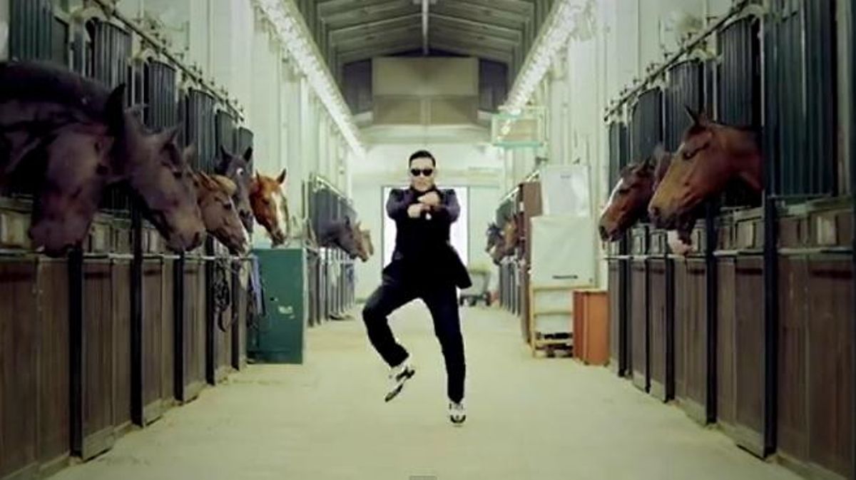 El videoclip de ’Gangnam style’.