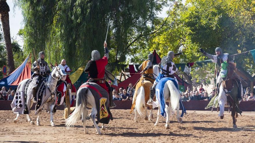 Justes i jocs medievals es colen a les festes fundacionals de Vila-real