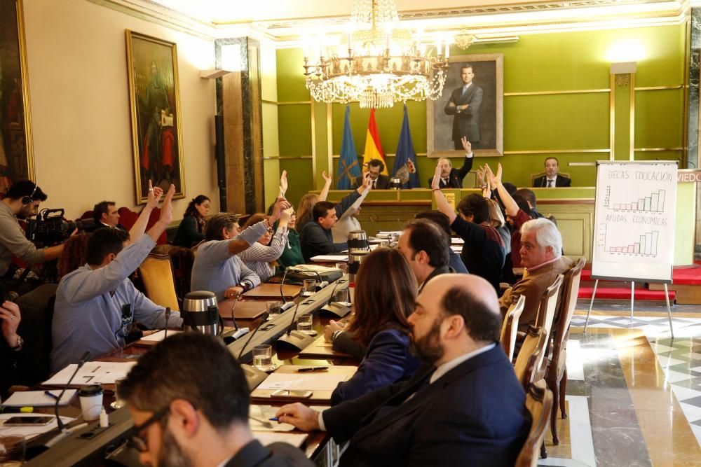 Oviedo aprueba sus presupuestos de 2018