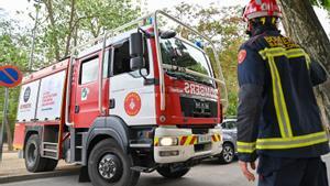 Traslladada una ferida lleu a Can Ruti per un incendi a Sant Adrià de Besòs