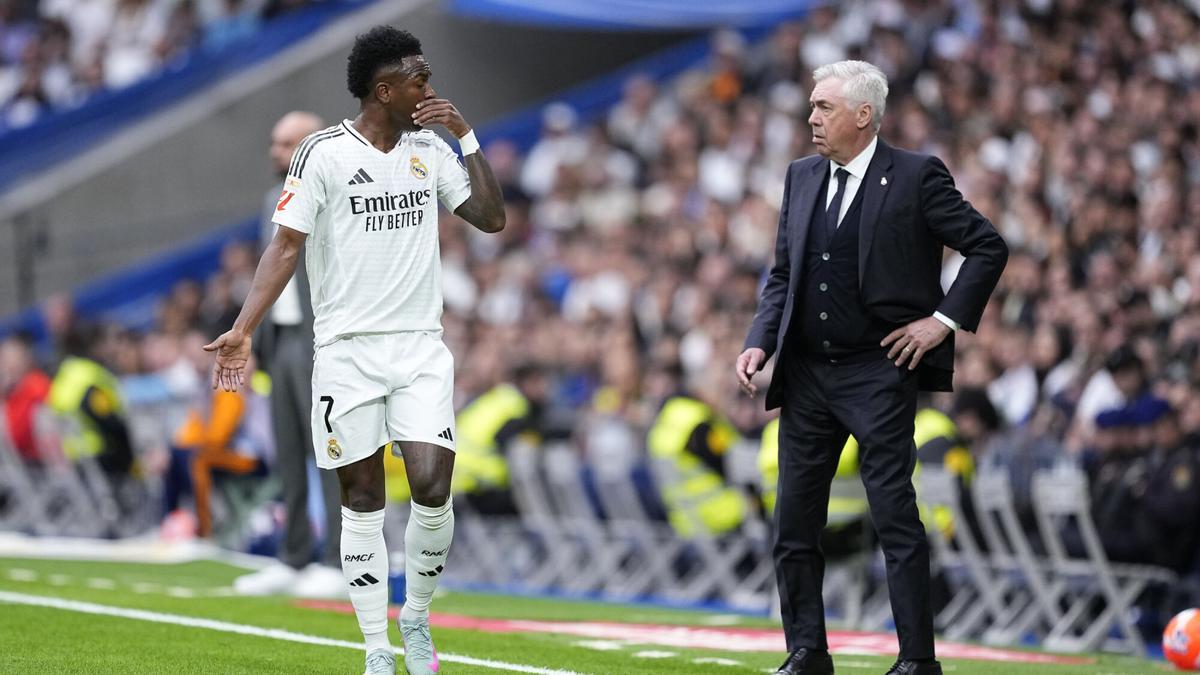 El Real Madrid confirma la lesión de Vinicius Jr.