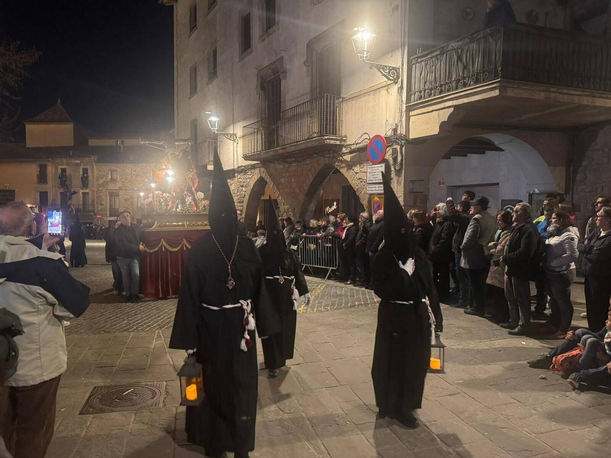 Imatges de la processó de Divendres Sant de Moià