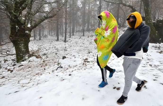 NIEVE CUMBRE GRAN CANARIA