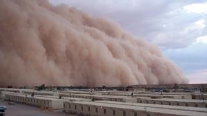 Tormenta de arena en Arabia Saudí