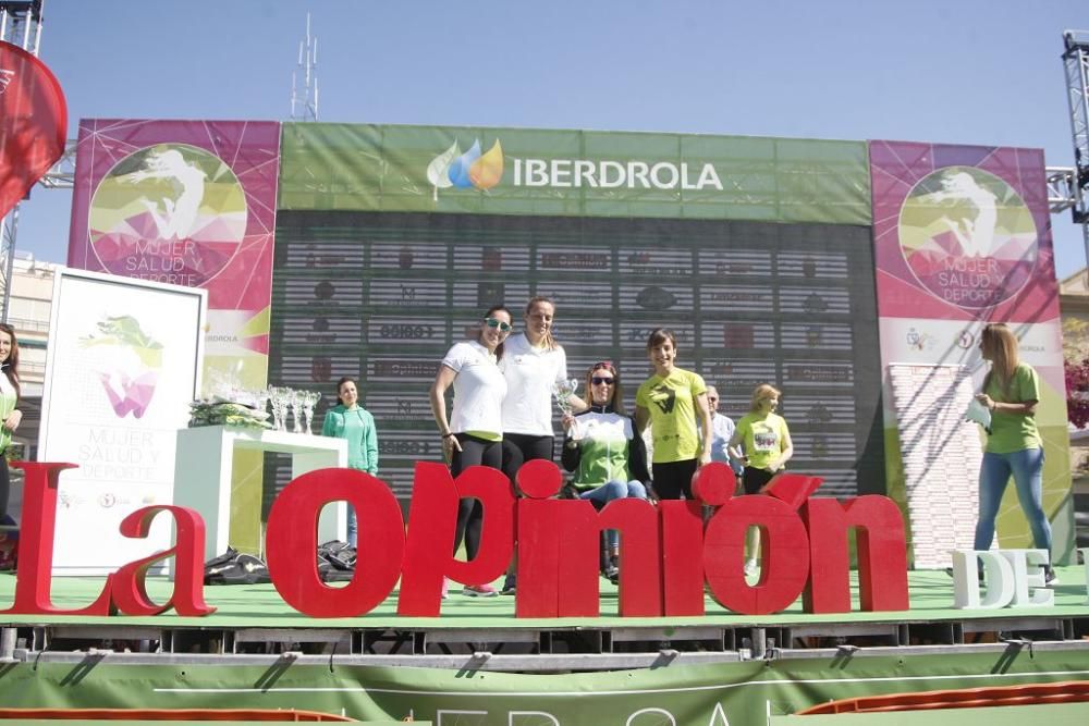 Entrega de premios III Carrera de la Mujer