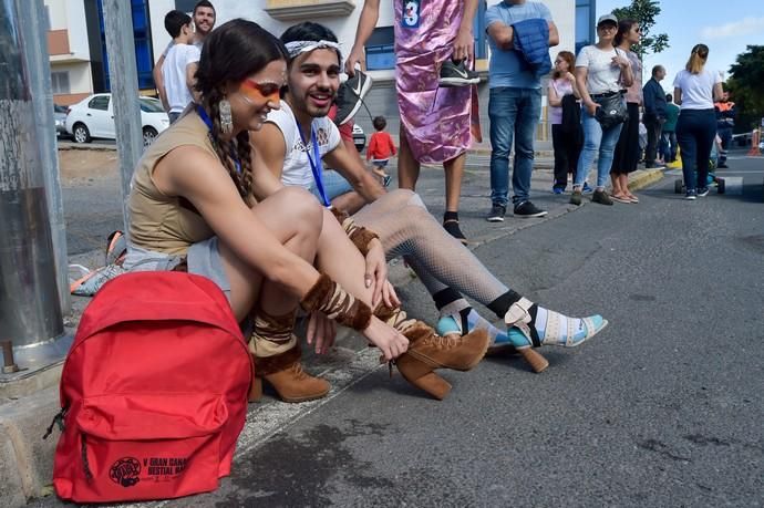 07-04-2019 TELDE. Carrerca de tacones del Carnaval de Telde  | 07/04/2019 | Fotógrafo: Andrés Cruz