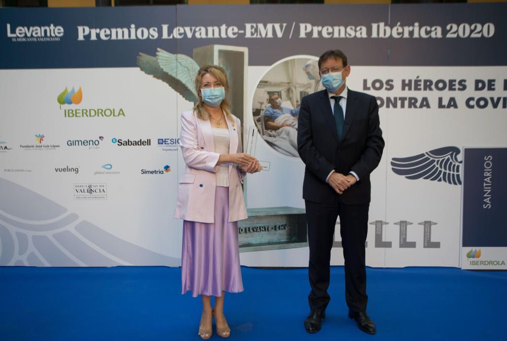 Quinta entrega de los premios Levante a los héroes frente a la pandemia de la Covid-19