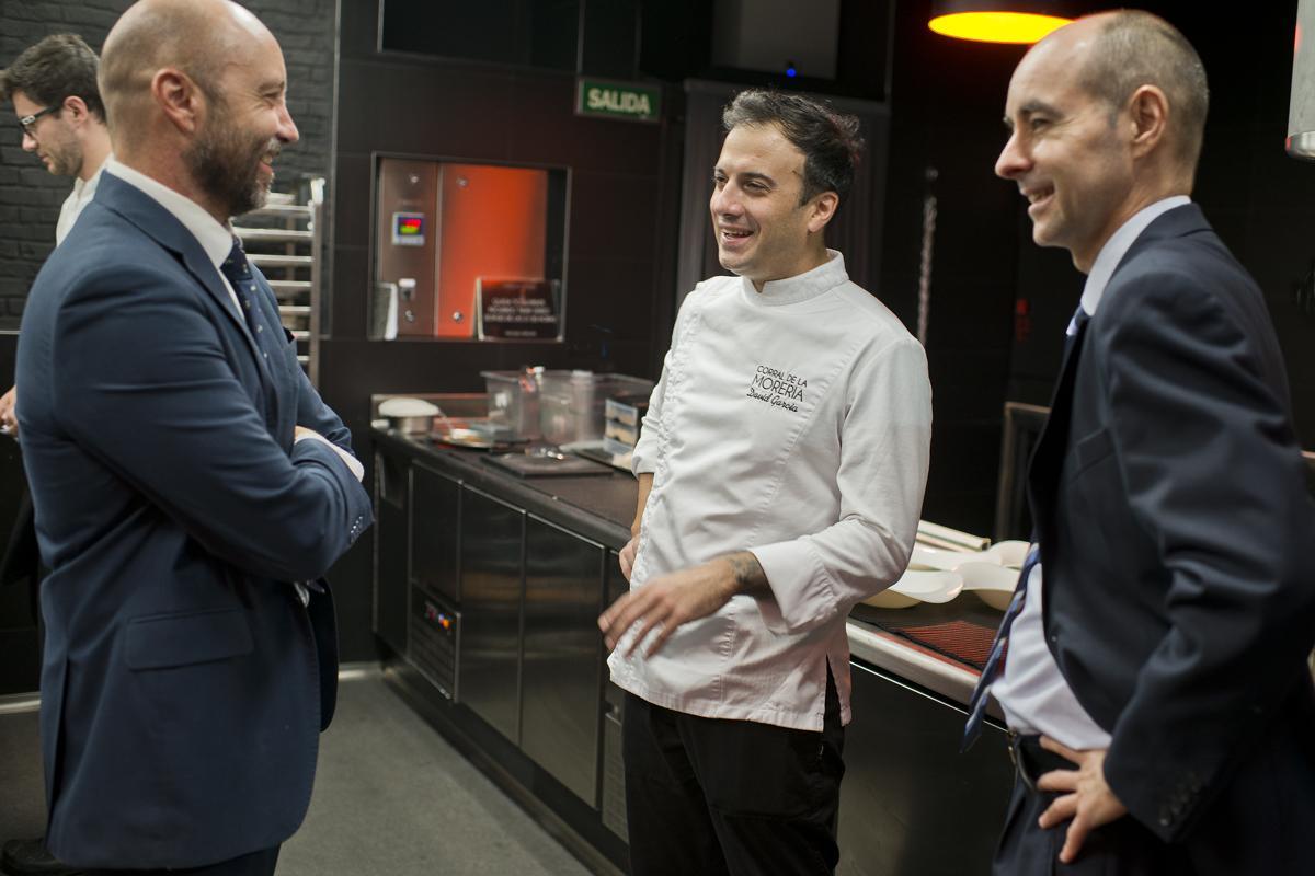 David García, chef del Corral de la Morería, cumple diez años al frente de una cocina que ha convertido al tablao en un referente también gastronómico.