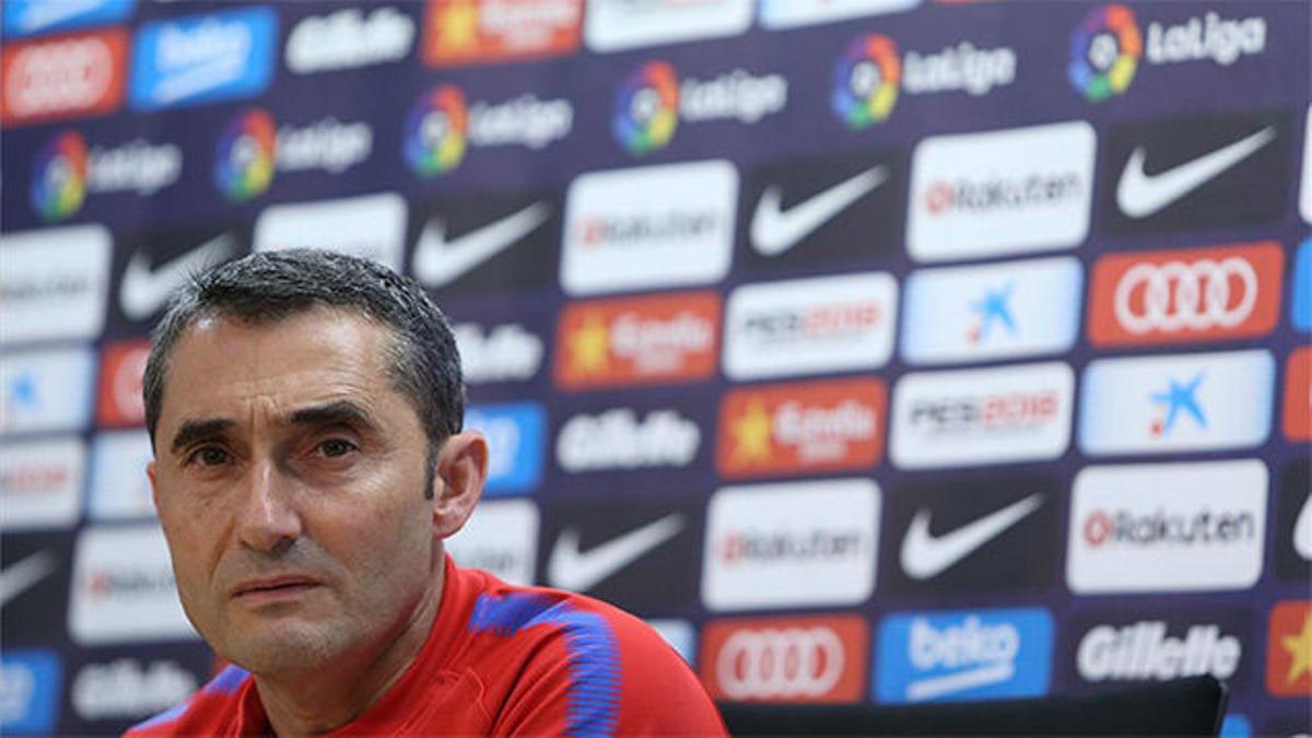 Valverde dio sus impresiones sobre el partido ante el Eibar