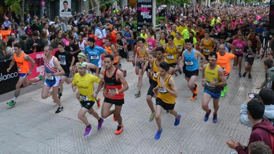 Igualada vibra amb una nova edició de l´Urban Running Night Show