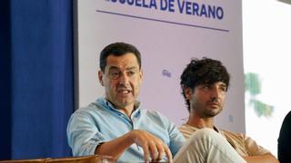 Moreno manda un recado tras el 'regreso' de Chaves: "Soy presidente porque no me gustaba la Andalucía socialista hegemónica de los 90"