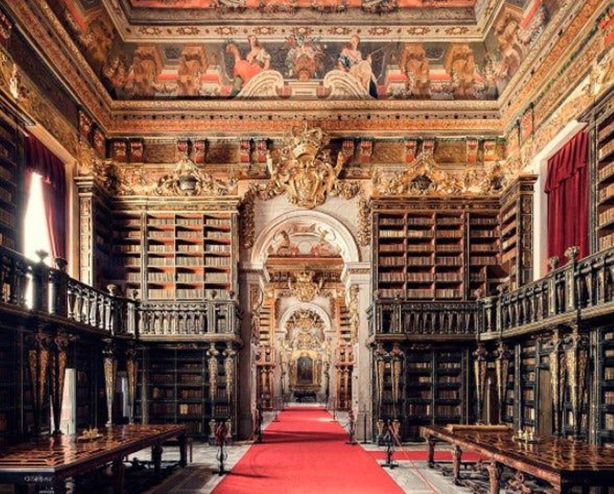 Biblioteca Joanina de la Universidad de Coimbra