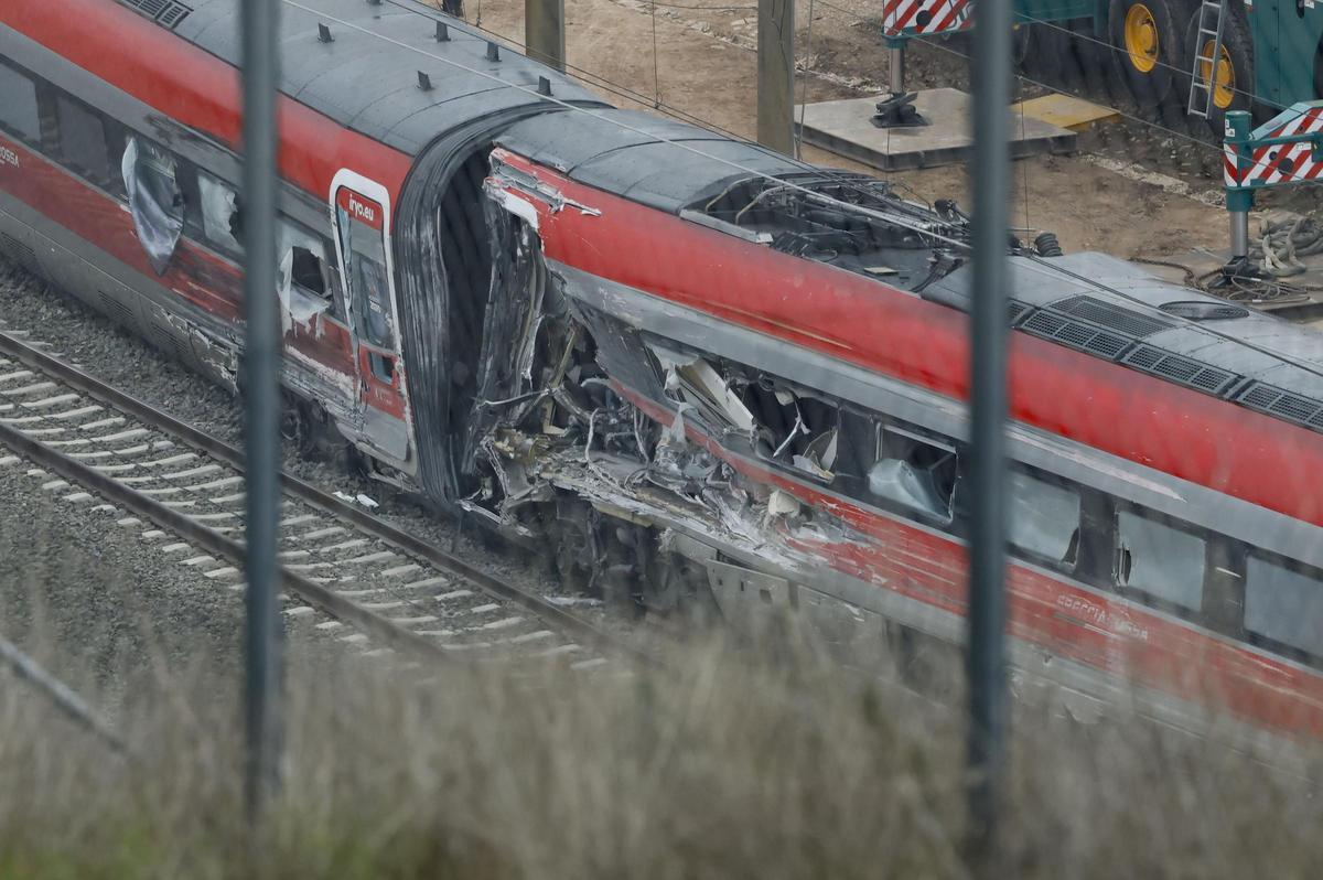 Imagen del tren accidentado en Adamuz.