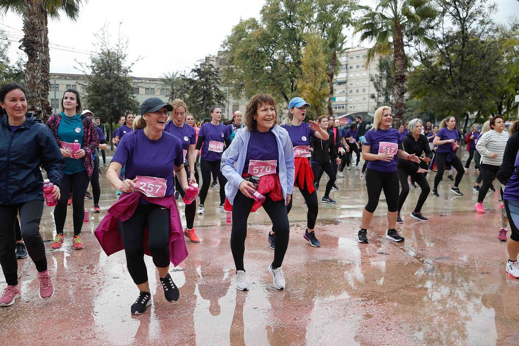 Carrera de la Mujer Murcia 2022: las participantes posan en el photocall