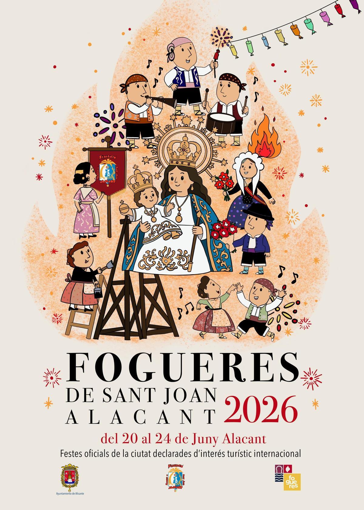 Cartel de las Hogueras de 2026