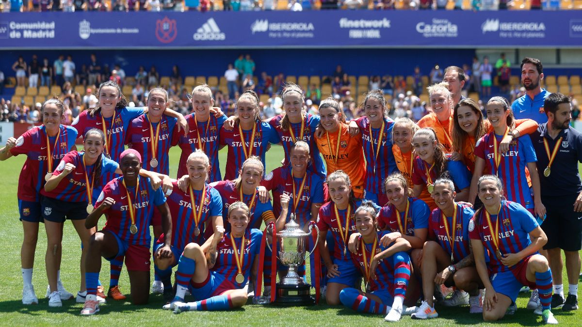 El Barça, vigente campeón de la Copa de la Reina