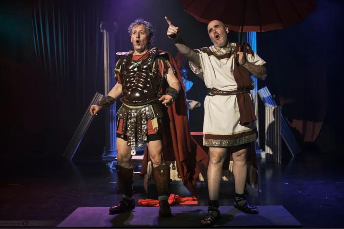 Marcel Tomàs i Toni Escribano van portar l'època romana a Sallent