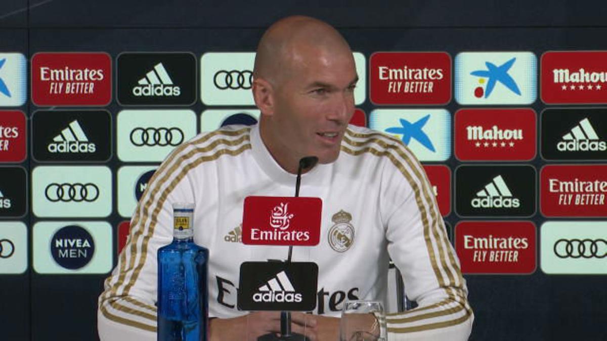 Zidane habló sobre Bale en rueda de prensa