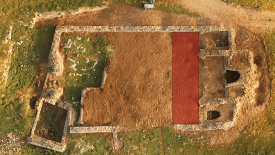Inusual hallazgo en el Castillo de la Estrella de Teba