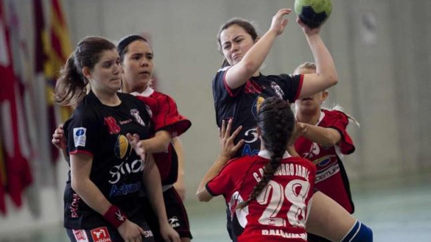 Un partido del Campeonato de España infantil de clubes.