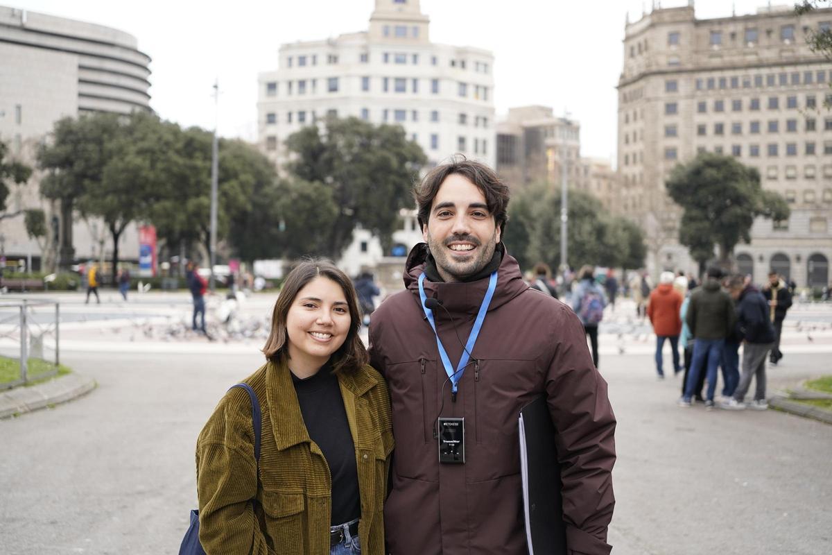 Dani y Vale, las personas tras Recapturant.