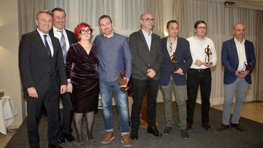 Los restauradores de Xàbia premian al dueño del Calima por toda una vida dedicada a la hostelería