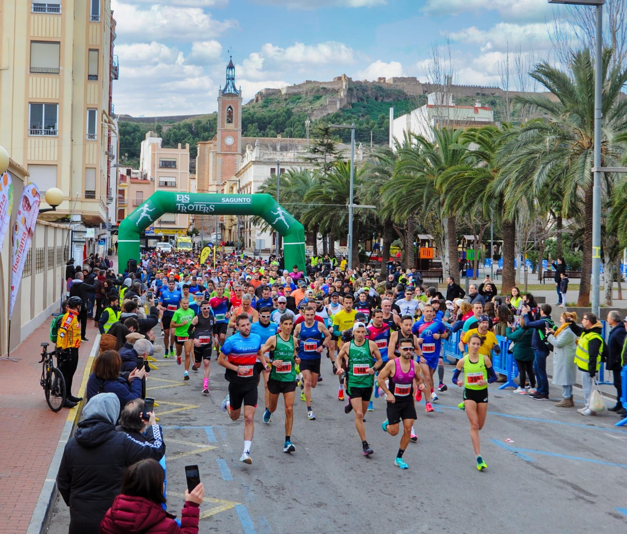 Media maratón en Sagunt