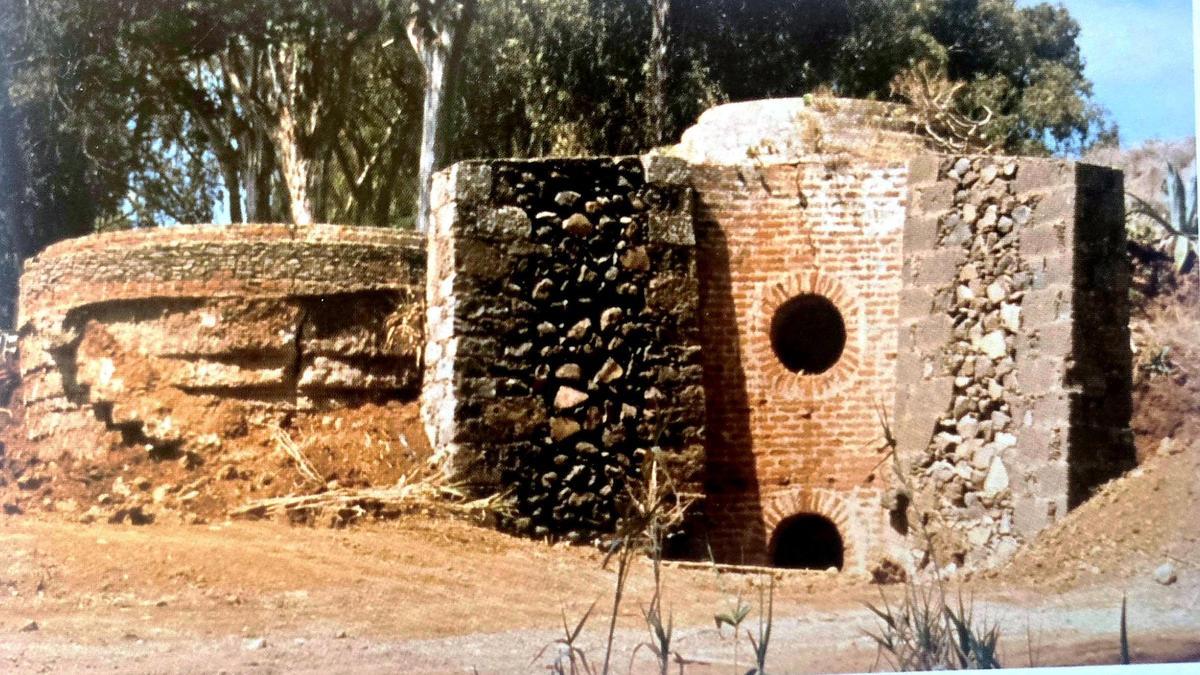 El horno de ladrillos y tejas en El Madroñal, en Santa Brígida.