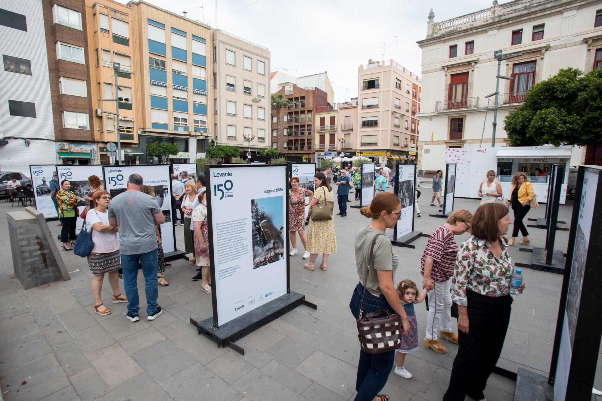 El Camp de Morvedre inaugura la exposición del 150 aniversario de Levante EMV