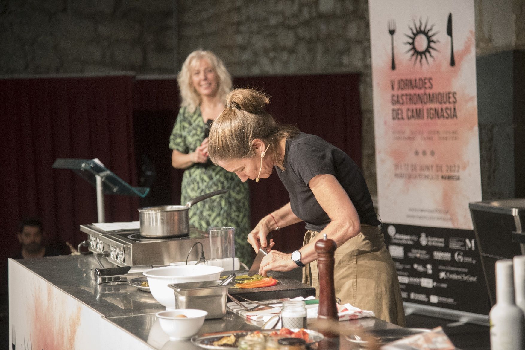 Totes les imatges de les Jornades Gastronòmiques del Camí Ignasià, amb Jordi Cruz i  Ada Parellada